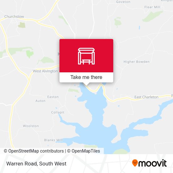 Warren Road map