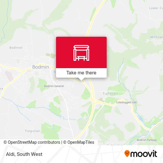 Aldi map