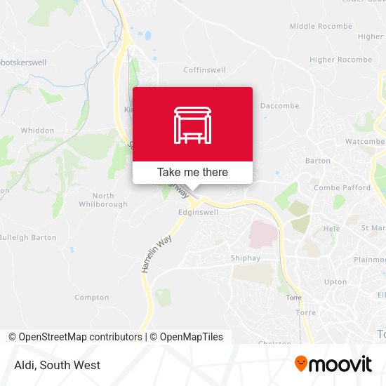 Aldi map