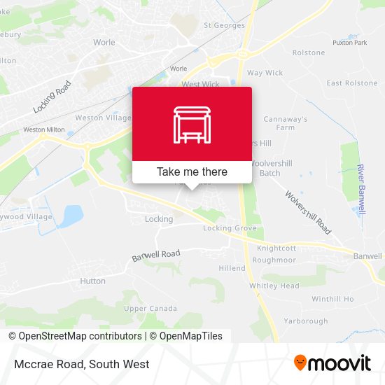 Mccrae Road map