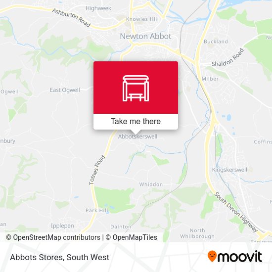 Abbots Stores map