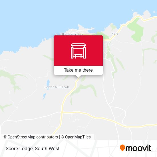 Score Lodge map