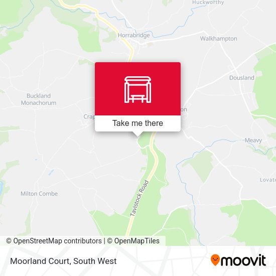 Moorland Court map