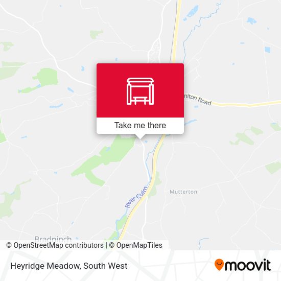 Heyridge Meadow map
