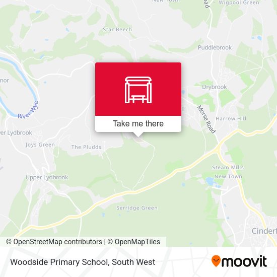 Woodside Primary School map