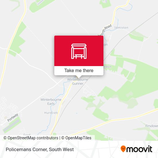 Policemans Corner map