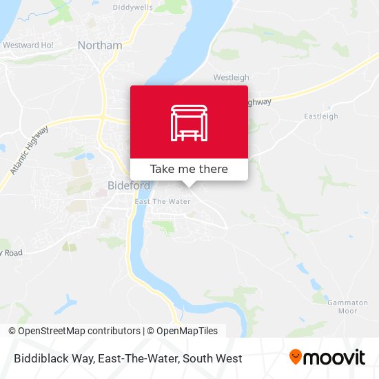Biddiblack Way, East-The-Water map