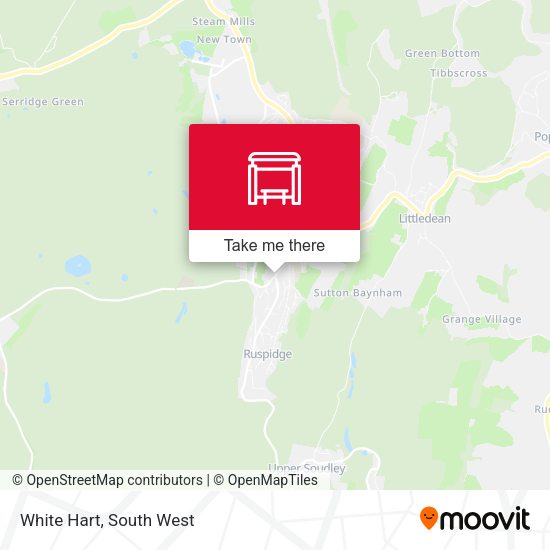 White Hart map