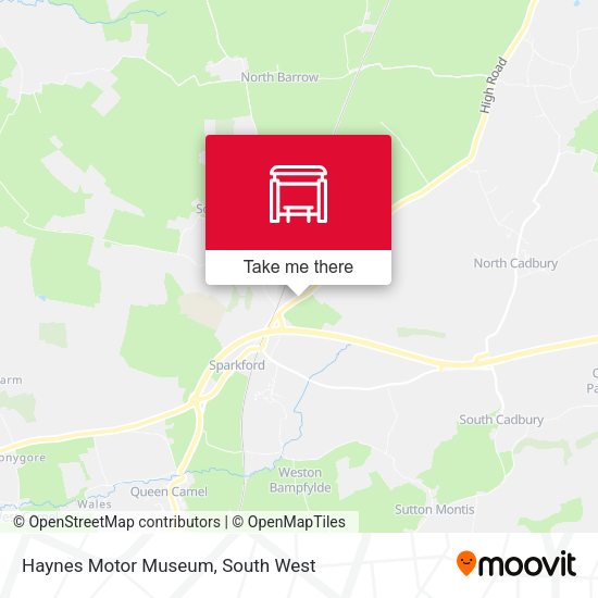 Haynes Motor Museum map