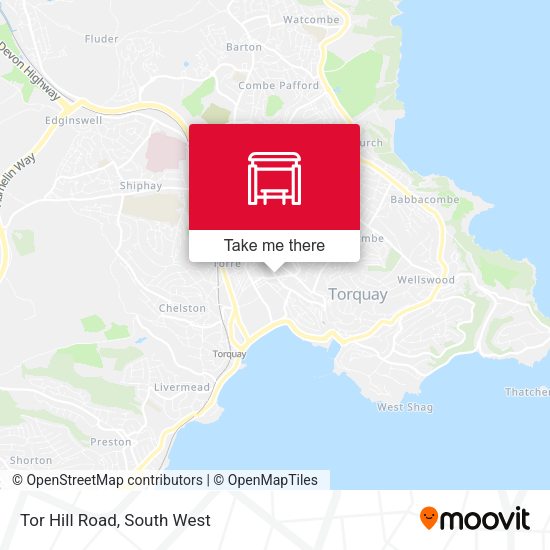 Tor Hill Road map