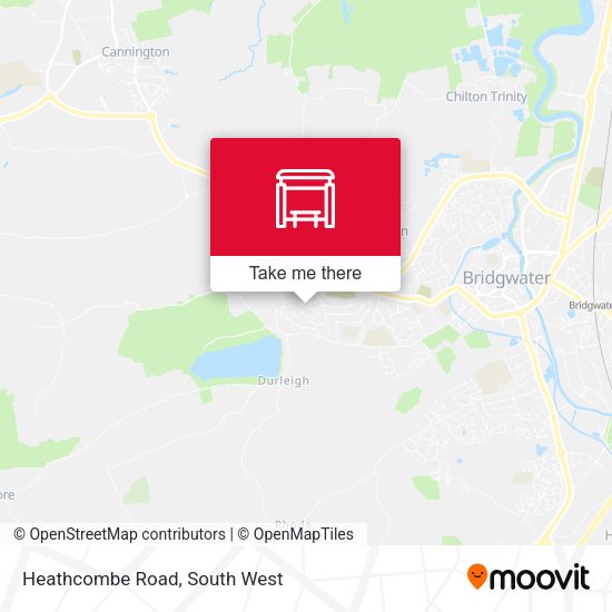 Heathcombe Road map