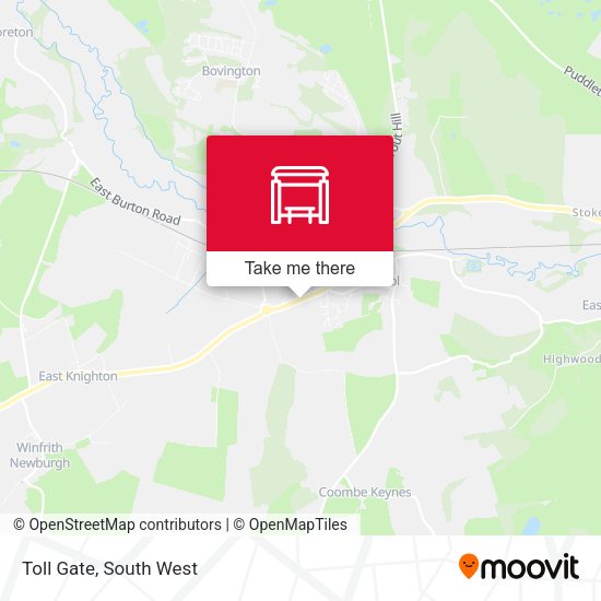 Toll Gate map