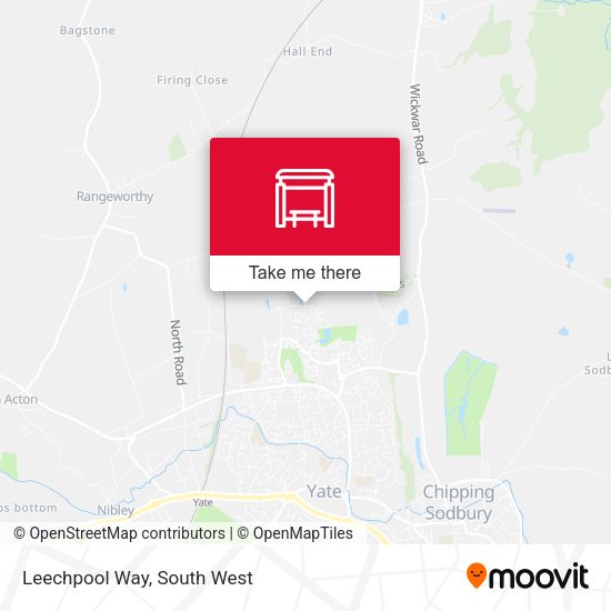 Leechpool Way map