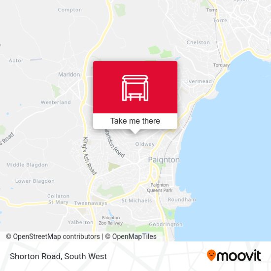 Shorton Road map