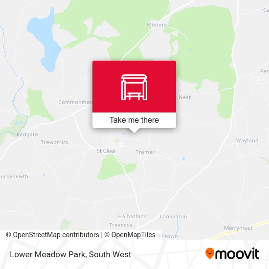Lower Meadow Park map