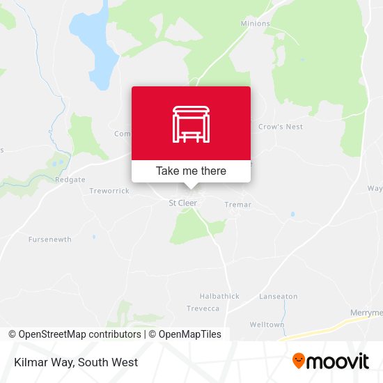 Kilmar Way map
