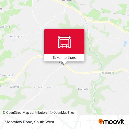 Moorview Road map