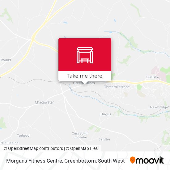 Morgans Fitness Centre, Greenbottom map