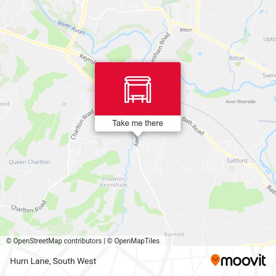 Hurn Lane map