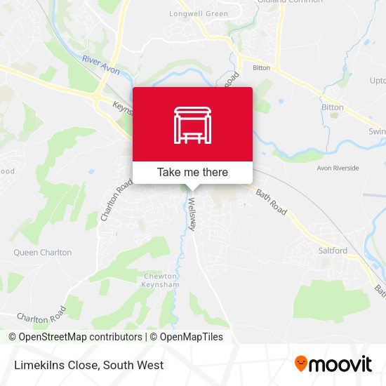 Limekilns Close map