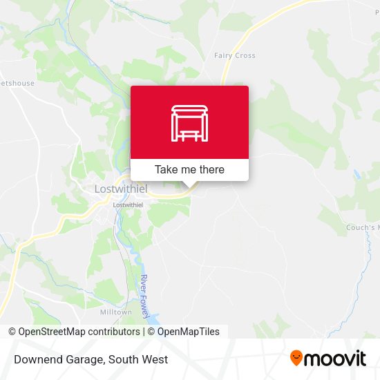 Downend Garage map