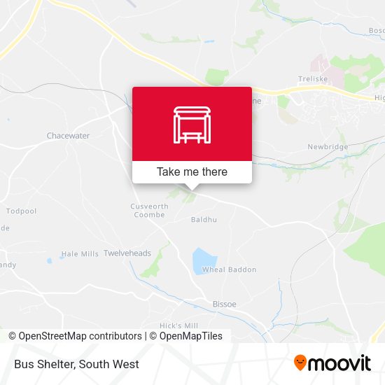 Bus Shelter map
