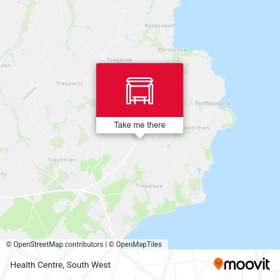 Health Centre map