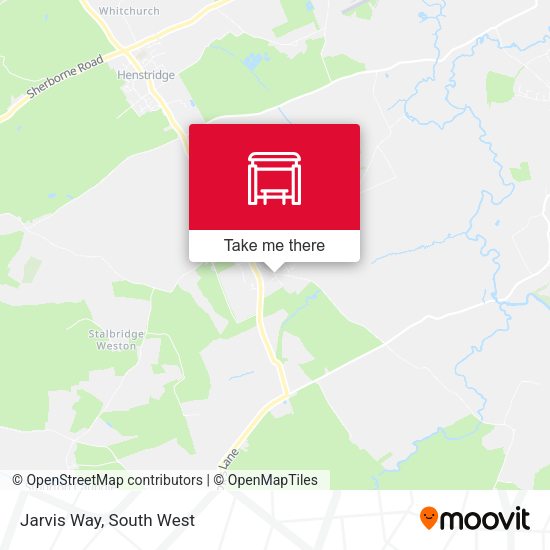 Jarvis Way map