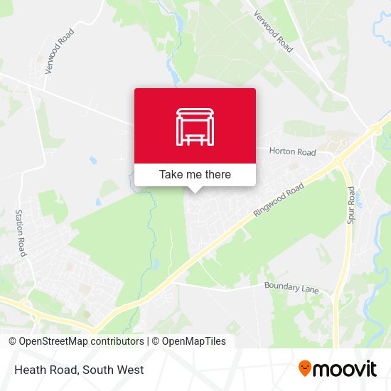 Heath Road map