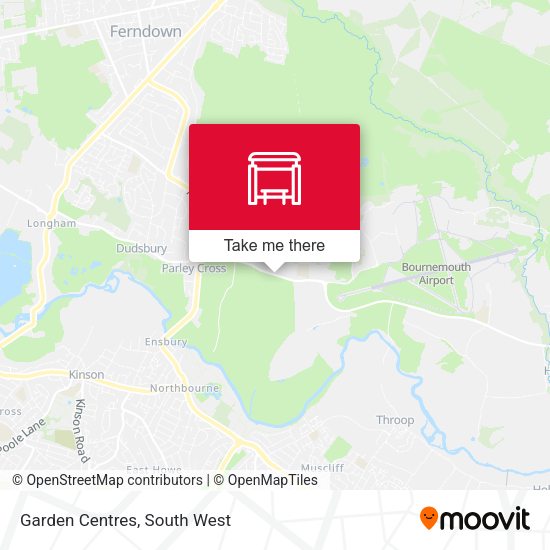 Garden Centres map