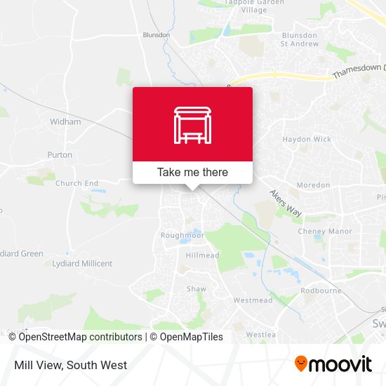 Mill View map