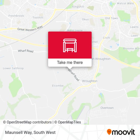 Maunsell Way map