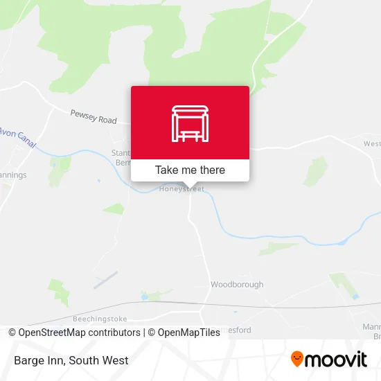 Barge Inn map