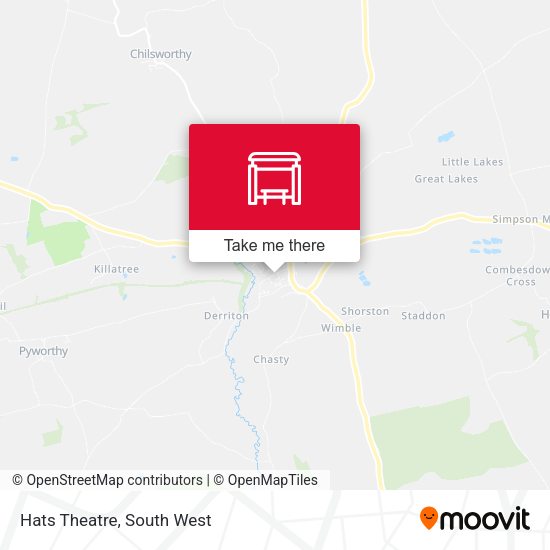 Hats Theatre map