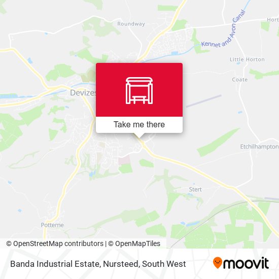 Banda Industrial Estate, Nursteed map