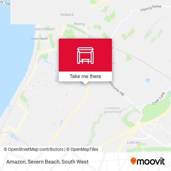 Amazon, Severn Beach map