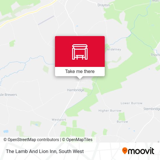 The Lamb And Lion Inn map