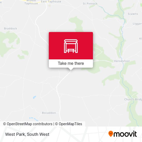 West Park map