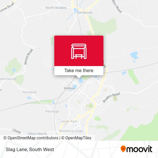 Slag Lane map