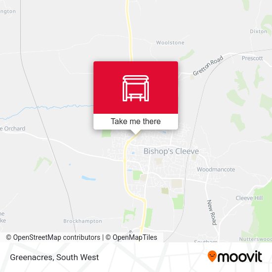 Greenacres map