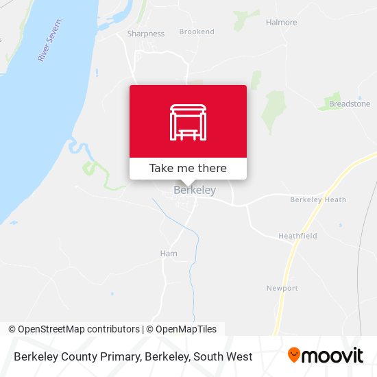 Berkeley County Primary, Berkeley map