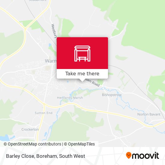 Barley Close, Boreham map