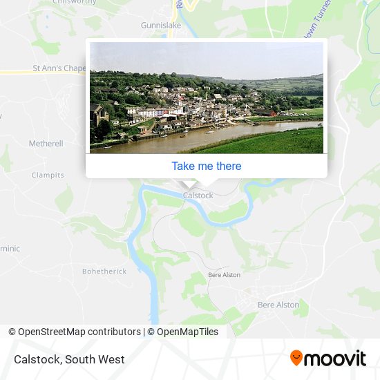 Calstock map