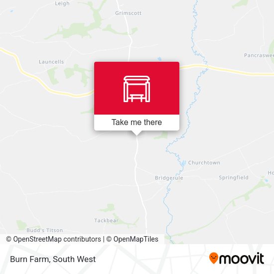 Burn Farm map