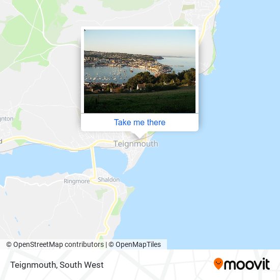 Teignmouth map