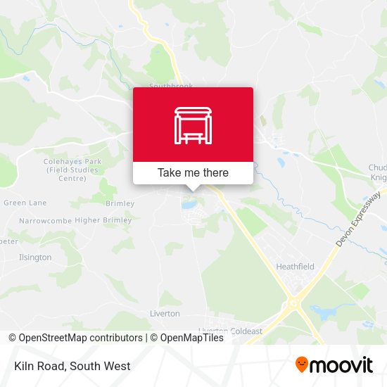 Kiln Road map