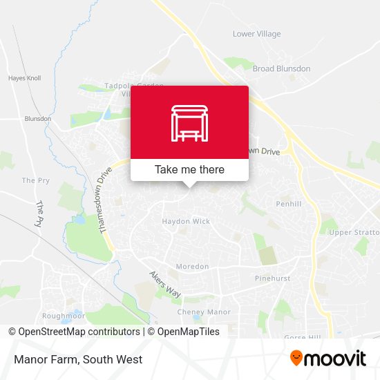 Manor Farm map