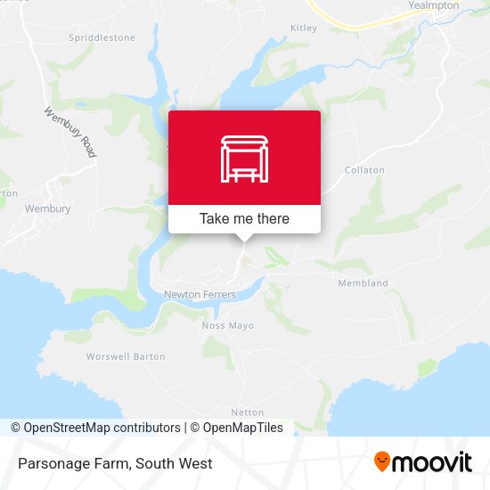 Parsonage Farm map