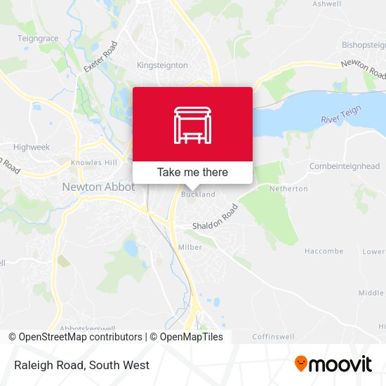 Raleigh Road map