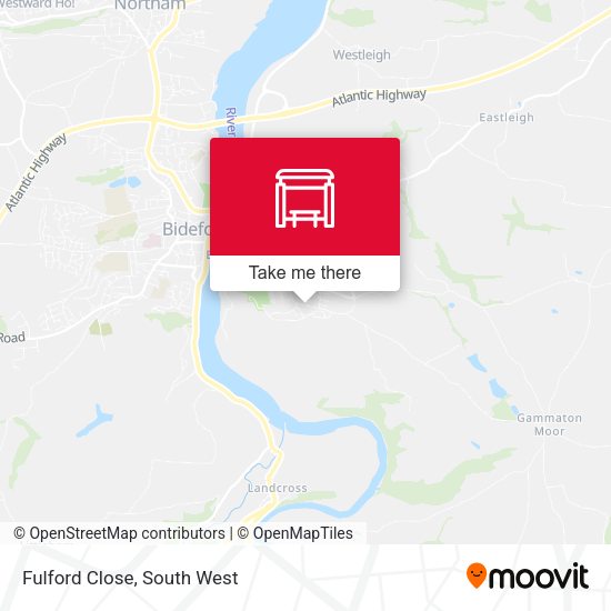 Fulford Close map